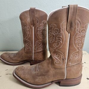 Rios of Mercedes Rust Crayhorse Women's Western Heeled Boots